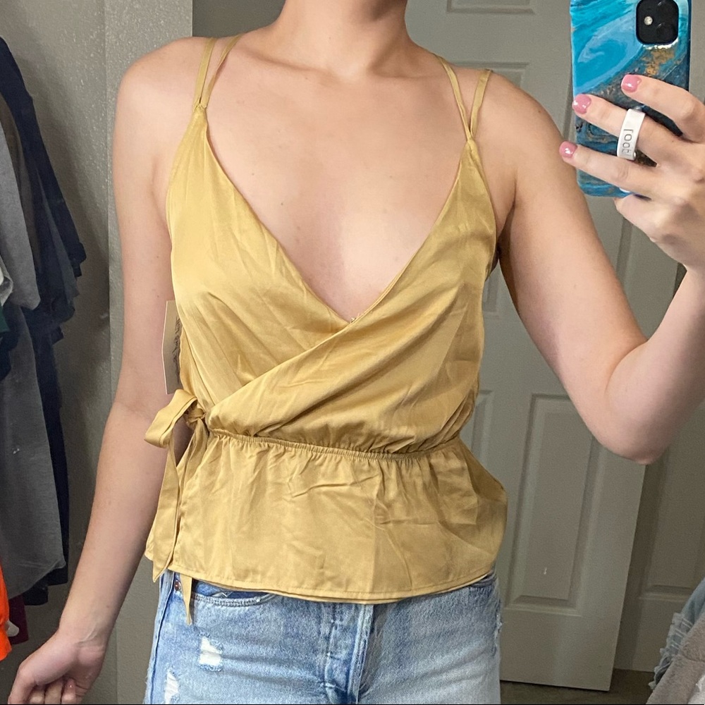 Love Tree peplum tank
